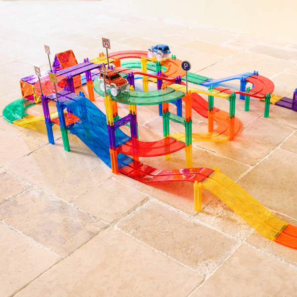 MNTL 108 PCS Mag-Car Track