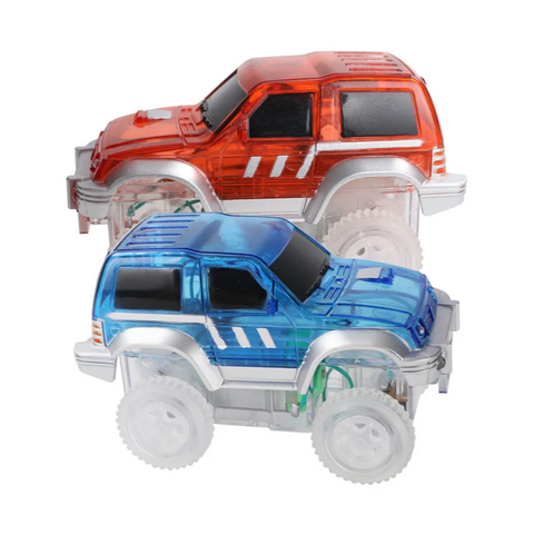 MNTL 2 Pcs Car for Mag Car Track
