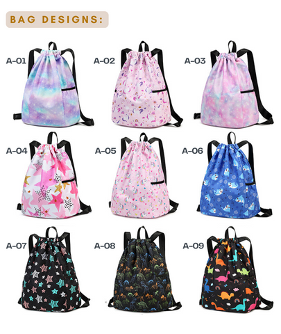 [PO] Small Junior Drawstring Bag SKU-A843