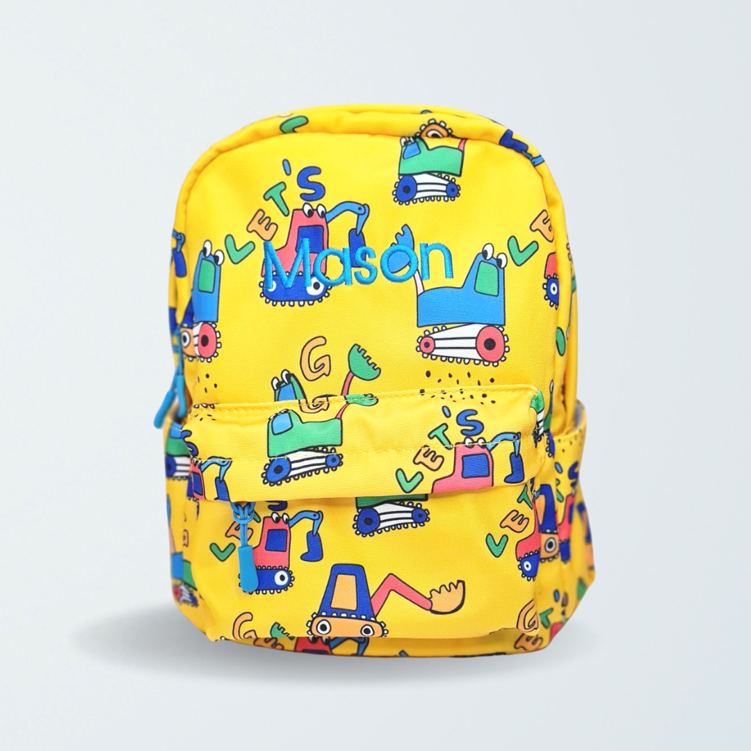 [PO] Little Tractor Personalised Backpack