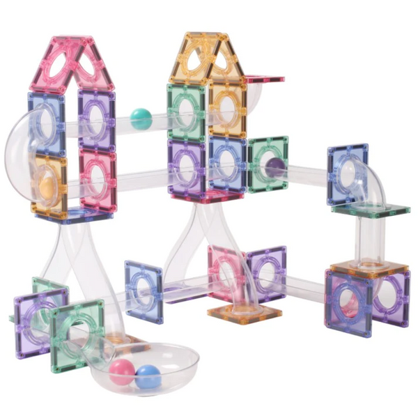 [GB] 80 PCS Pastel Mag-Marble Run