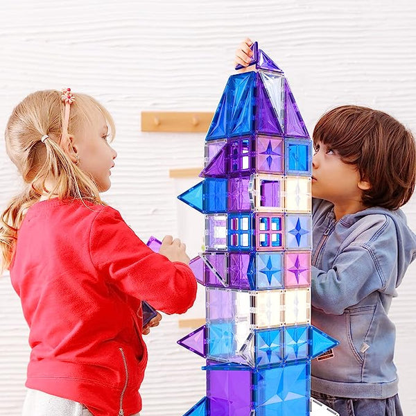MNTL 120 PCS Ice Set Magnetic Tiles (Frozen Theme)