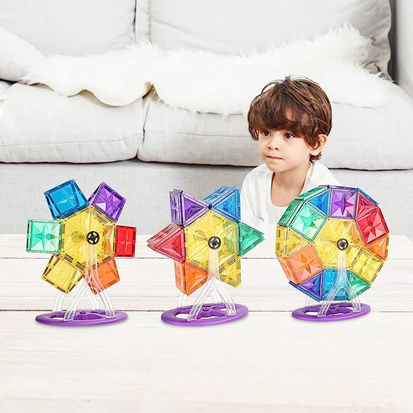 MNTL 46 PCS Ferris Wheel Magnetic Tiles