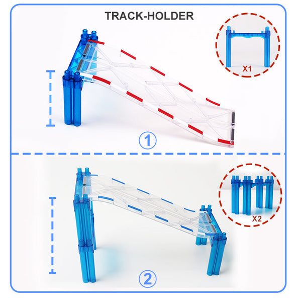 [NEW] MNTL 72pcs Mag-Car Racing Track Series