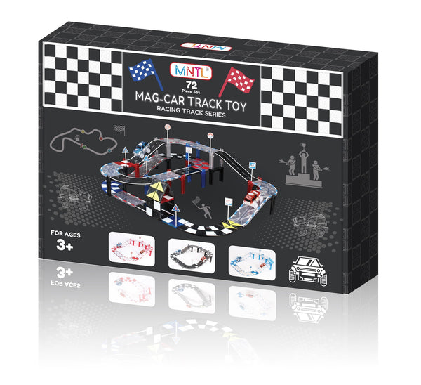 [NEW] MNTL 72pcs Mag-Car Racing Track Series