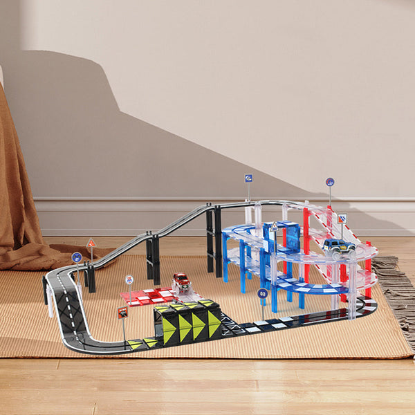 [NEW] MNTL 72pcs Mag-Car Racing Track Series