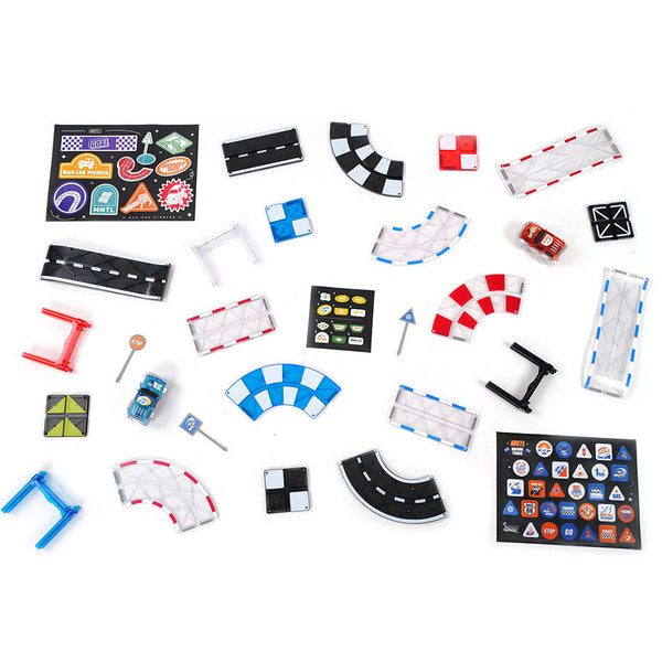 [NEW] MNTL 72pcs Mag-Car Racing Track Series
