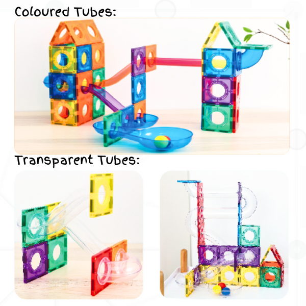 MNTL 100 PCS MAG-Marble Run Toy