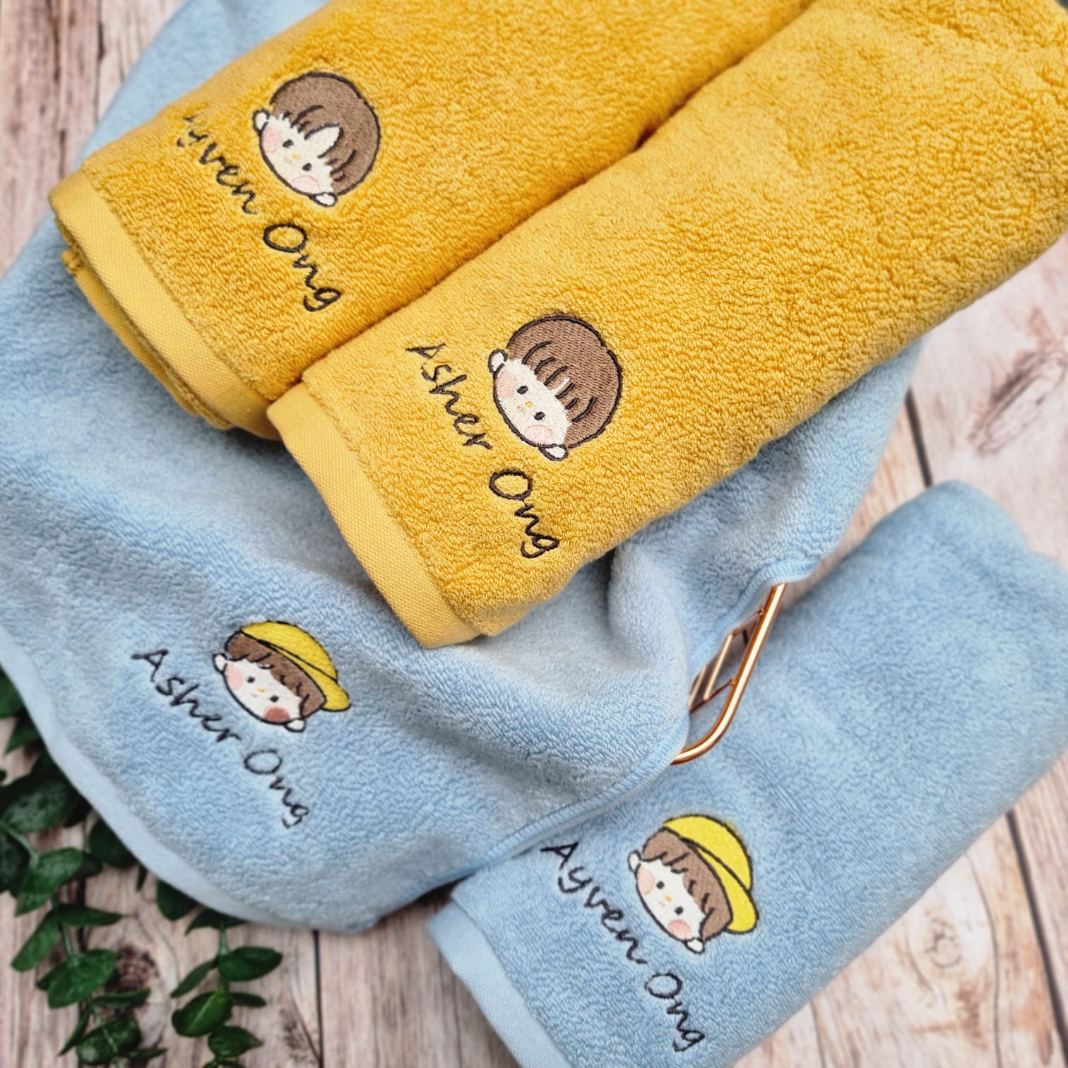 [PO] Personalised Sports Towel Party Packs