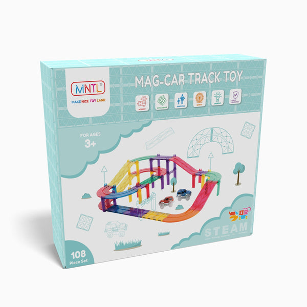 MNTL 108 PCS Mag-Car Track