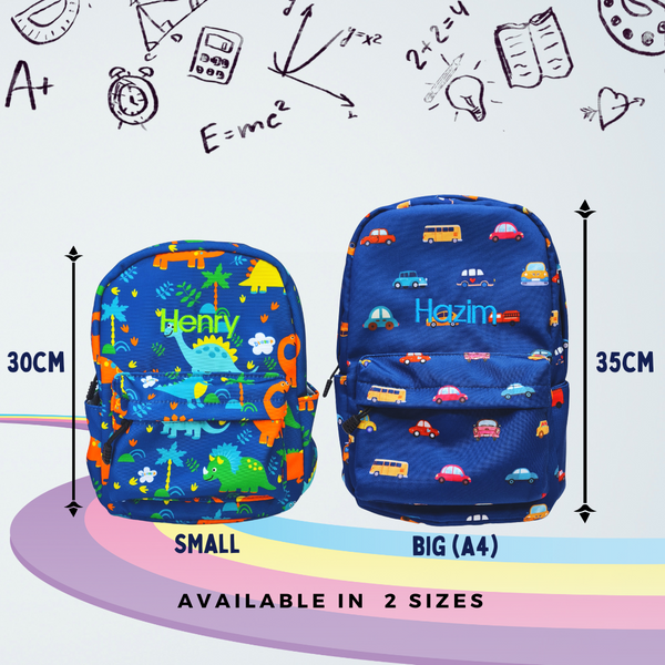 [PO] Little Tractor Personalised Backpack