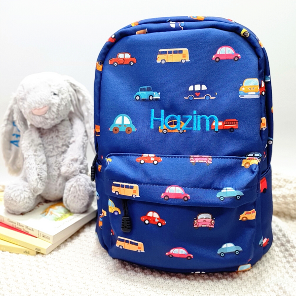 Little Vehicles Personalised Backpack