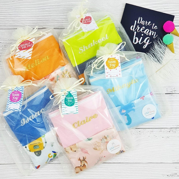 [PO] Personalised Waterproof Wet Bag Party Packs