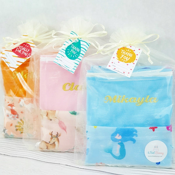 [PO] Personalised Waterproof Wet Bag Party Packs