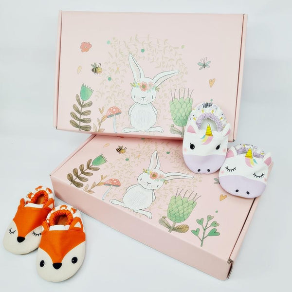 Little Animal Buddy Gift Set & Musical Floral Box