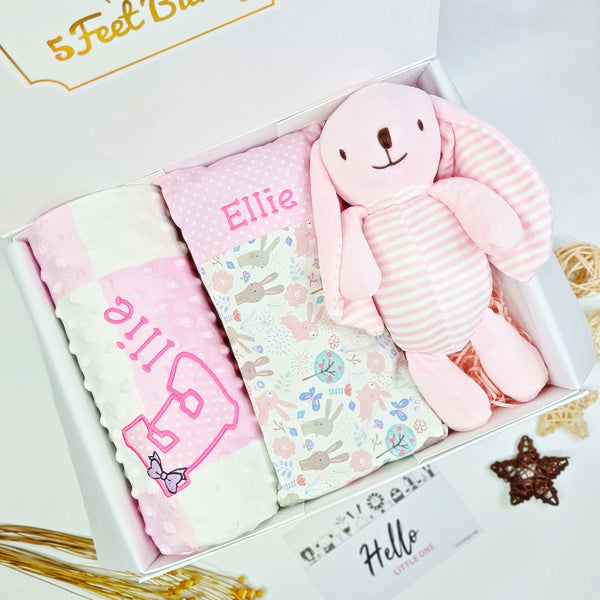 Bedtime Essentials Gift Set & Musical Floral Box