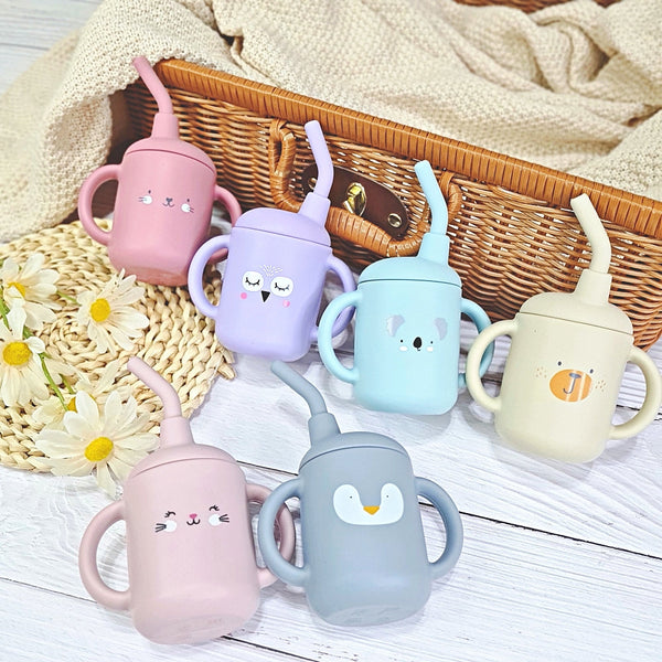 [PO] Animal Buddy Silicone Feeding Gift Set - Mr. Koala