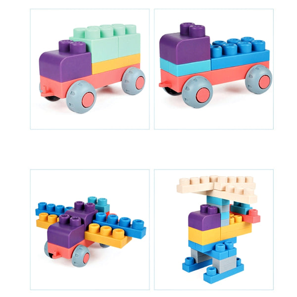 40pc Silicone Mega Building Blocks Set