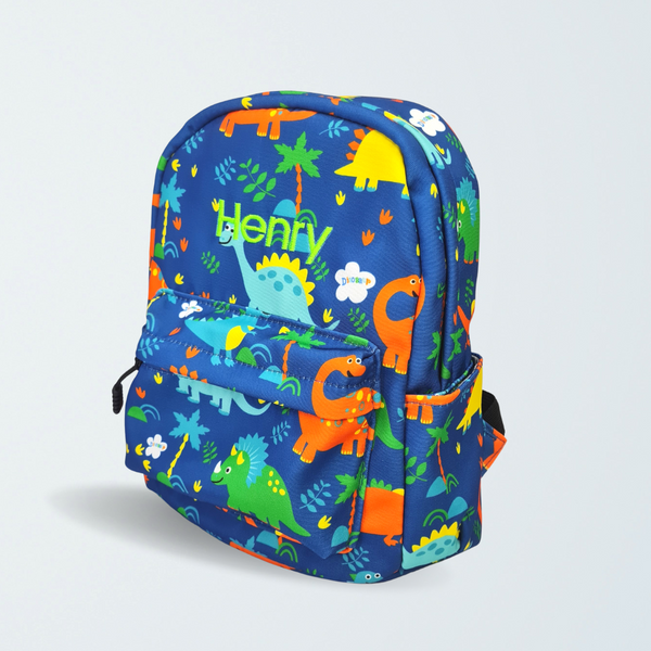 Dino World Personalised Backpack