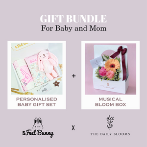 Bedtime Essentials Gift Set & Musical Floral Box