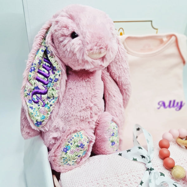 Jellycat Bunny Luxe Comfort Gift Set