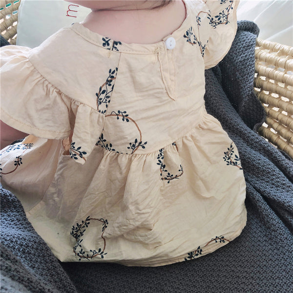 Grecia Leaf Crown Baby 2 Piece Set
