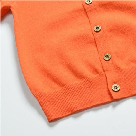 [PO] Boys Teddy Bear Embroidered Cardigan