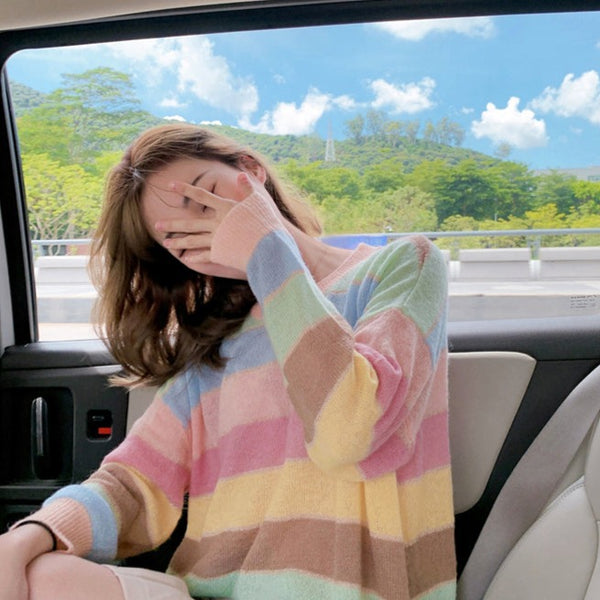 [PO] Kate Rainbow Mini Me Jumper/ Cardigan