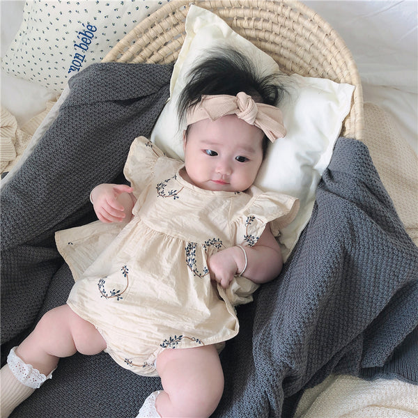 Grecia Leaf Crown Baby 2 Piece Set