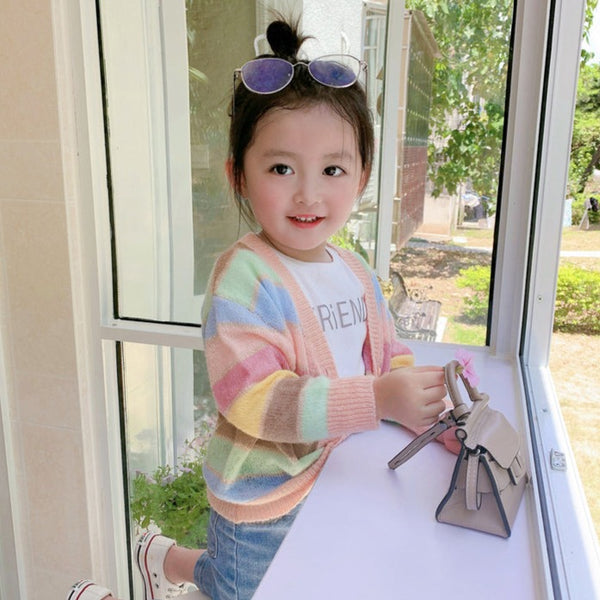 [PO] Kate Rainbow Mini Me Jumper/ Cardigan