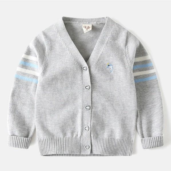 PO Noah Boys Cotton Cardigan
