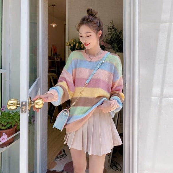 [PO] Kate Rainbow Mini Me Jumper/ Cardigan
