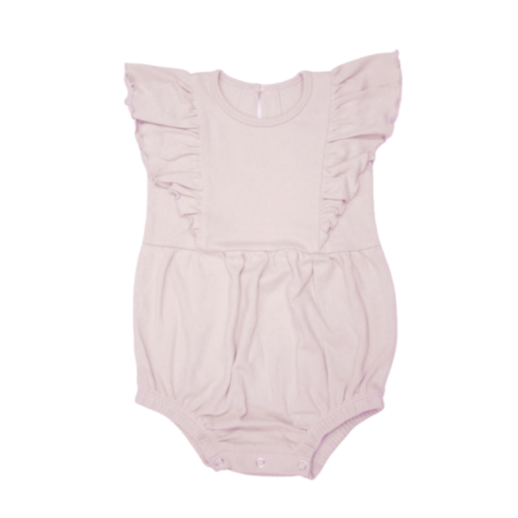 Organic Cotton Ruffle Romper