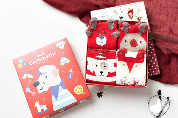 Happy Feet Ankle Socks Gift Set (4 pack)