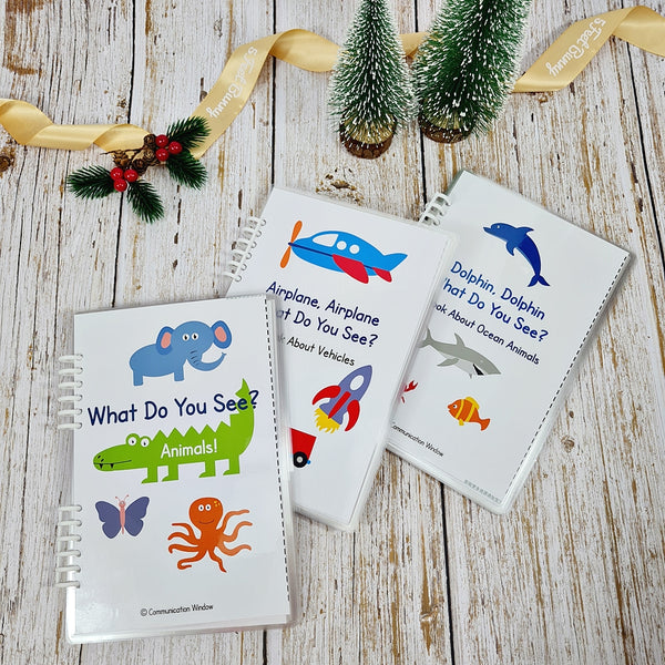[PO] Quiet Book Bundle - Transportation, Sea Creatures and Animals Theme