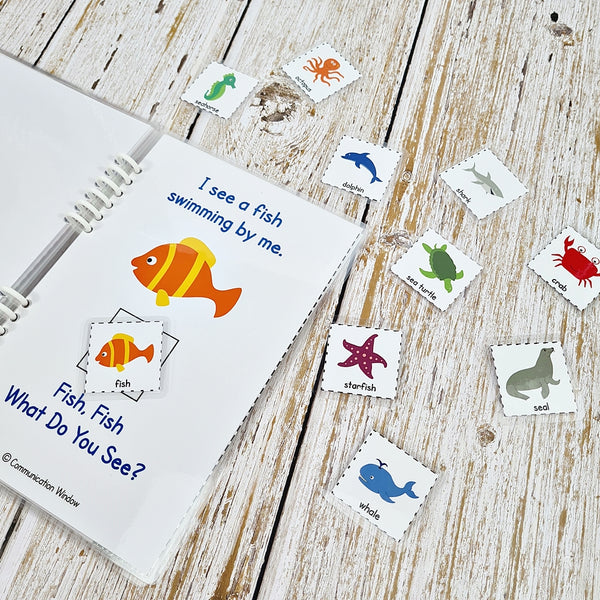 Quiet Book - Transportation, Sea Creatures and Animals Theme