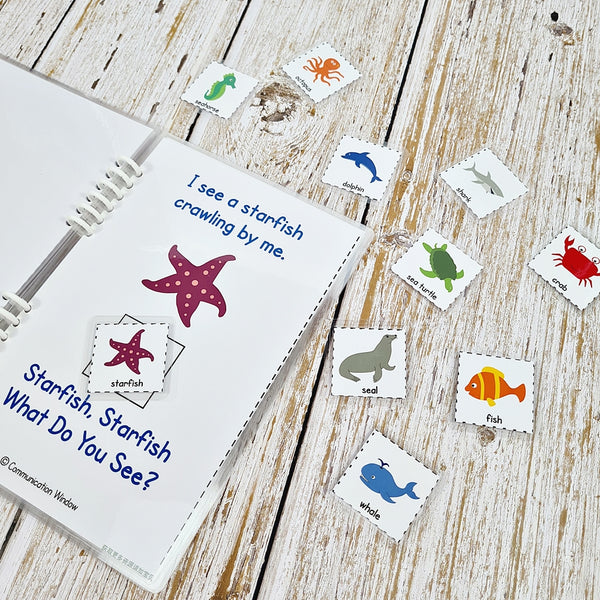 Quiet Book - Transportation, Sea Creatures and Animals Theme