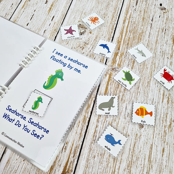 Quiet Book - Transportation, Sea Creatures and Animals Theme