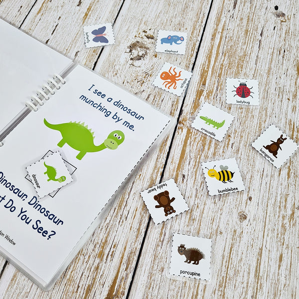Quiet Book - Transportation, Sea Creatures and Animals Theme