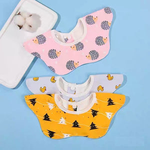 [PO] Baby 360 Degree Drool Absorbent Bib (5 Designs)