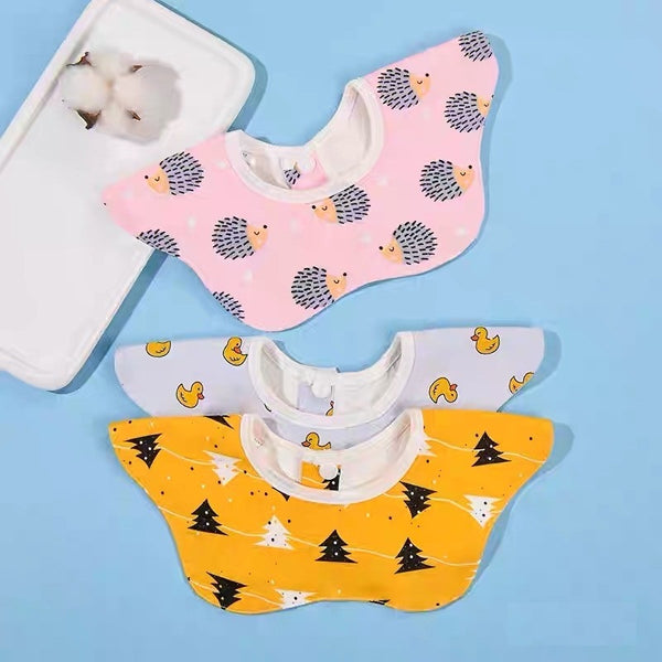 [PO] Baby 360 Degree Drool Absorbent Bib (5 Designs)