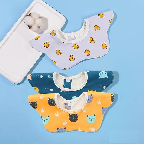 [PO] Baby 360 Degree Drool Absorbent Bib (5 Designs)