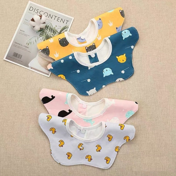 [PO] Baby 360 Degree Drool Absorbent Bib (5 Designs)