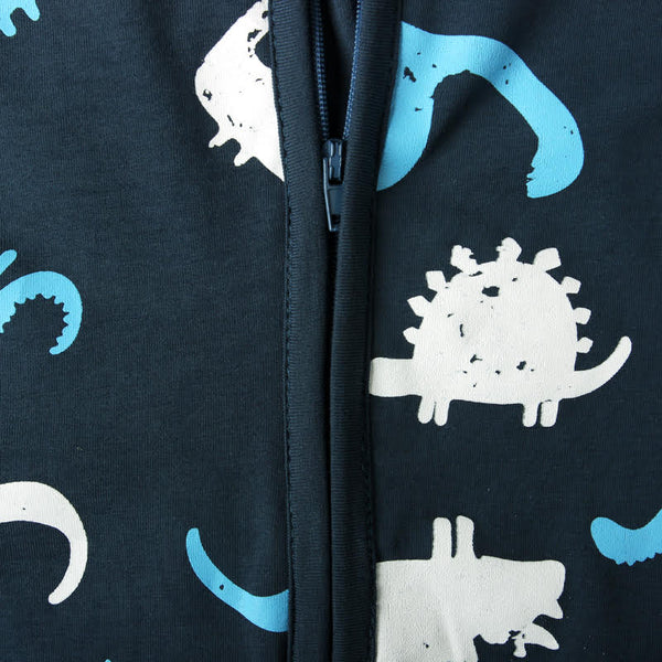 Little Dino Navy Sleep Suit