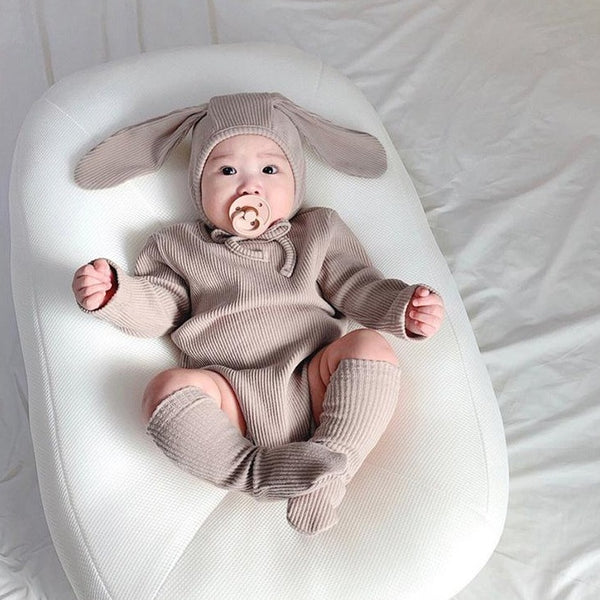 Lindt Bunny Ribbed Long Sleeve Bodysuit