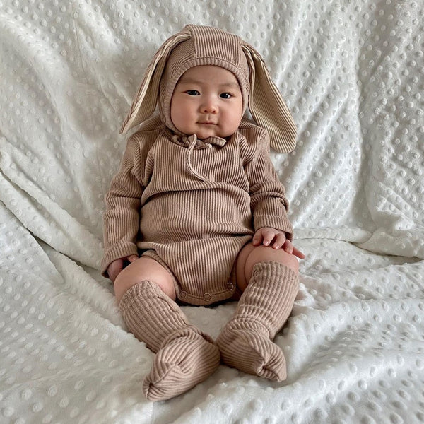 Lindt Bunny Ribbed Long Sleeve Bodysuit