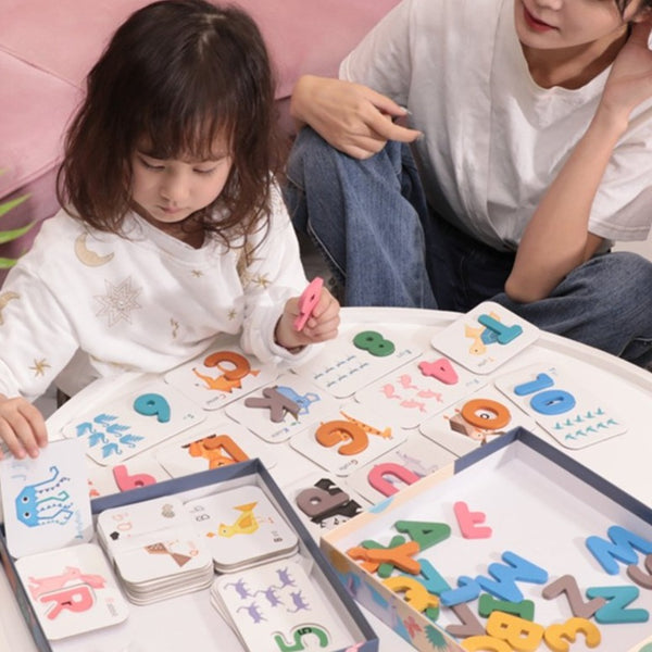 [PO] Alphabets & Numbers Match and Learn Cards