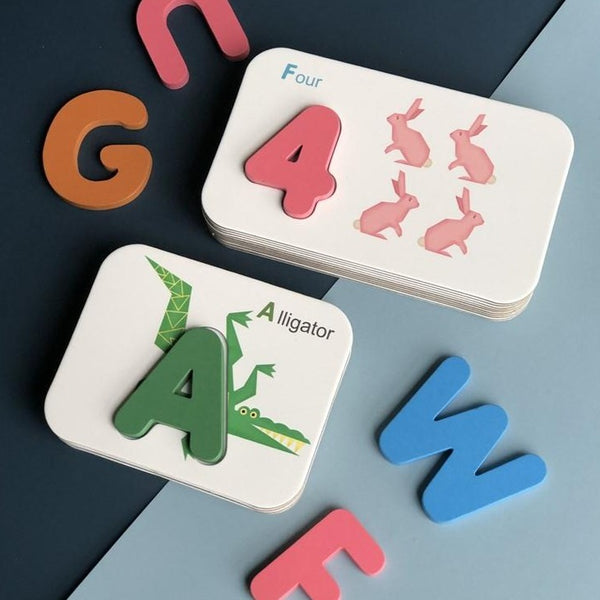 [PO] Alphabets & Numbers Match and Learn Cards