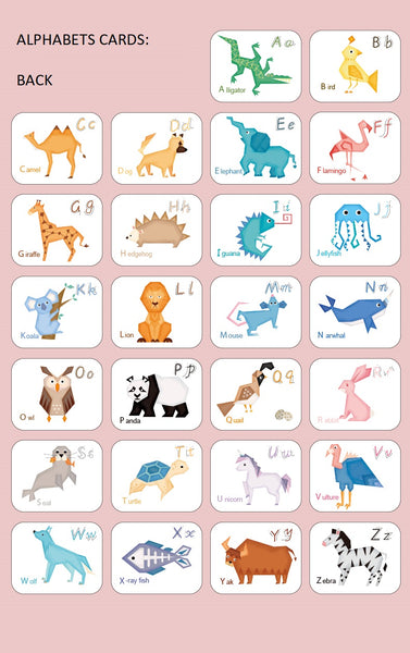 [PO] Alphabets & Numbers Match and Learn Cards
