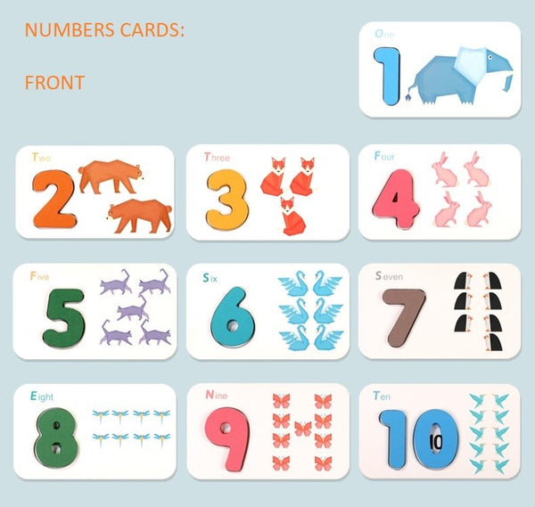[PO] Alphabets & Numbers Match and Learn Cards